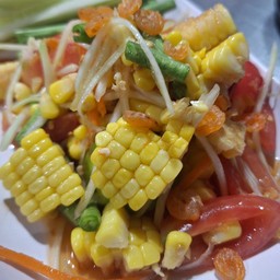 ส้มตำข้าวโพด(Spicy Corn Salad)