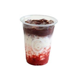 Strawberry cocoa latte (โกโก้)
