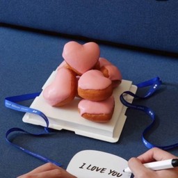 strawberry yogurt heart Tower