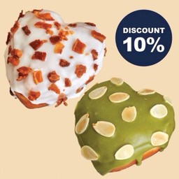 S2 Bacon + Matcha donut