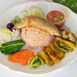 ข้าวคลุกน้ำพริกกะปิ