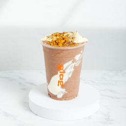 Choco banana frappe