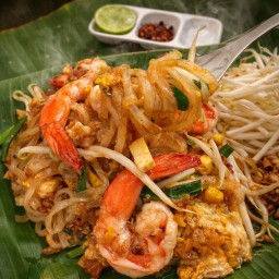 ผัดไทยกุ้ง