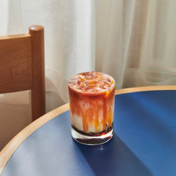 A Thai Milk Tea Coffee Jelly