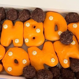 Letter S Orange