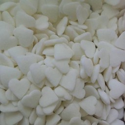 Letter Topping White Heart