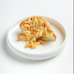Cheesy Mushroom Garlic Toast