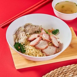 บะหมี่ เกี๊ยวหมูแดง.