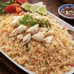 ข้าวผัดปู ( จานใหญ่ )