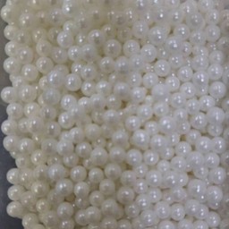 Letter Topping White Multi Pearl