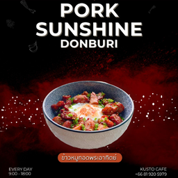 Pork Sunshine Donburi