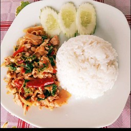 หมูแดดเดียวแจ่วปลาร้ารสเด็ด