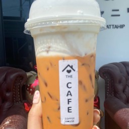 ชาไทยดับเบิ้ลๆครีมชีสใหญ่ยาวแก้ว22ออน