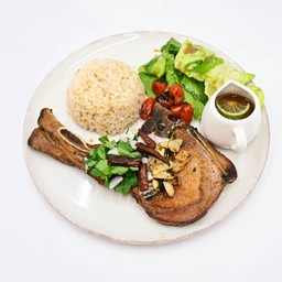 Pork Chop Steak Jim Jaew Sauce