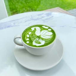 Hot Matcha latte