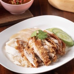 ข้าวมันไก่โอชิน  สาขาปตท. บางบัวทอง