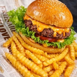 Fox Bistro Bun&Coffee เบอร์เกอร์จิ้งจอกสีส้ม