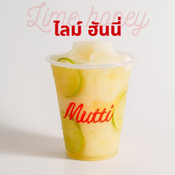 Lime honey refresher