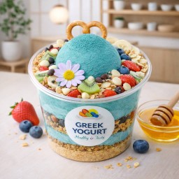 Signature Spirulina Greek Yogurt Bowl