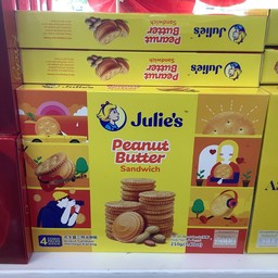 จูลี่ส์ พีนัท บัตเตอร์ แซนวิช บิสกิต (210 กรัม)