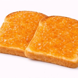 เนย-แยมส้ม 2 แผ่น