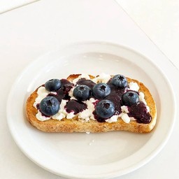 Fresh blueberry sourdough (on sourgough)