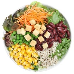 สลัดถั่วหลากสี