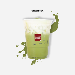 Green Milk Tea Iced