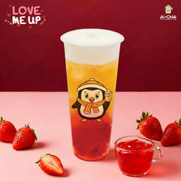 ชามะลิสตรอว์เบอร์รีวิปชีส (L)