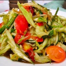 ส้มตำเตาอิฐ หน้าดับเพลิงเตาอิฐ