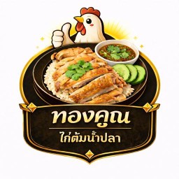 ทองคูณ ไก่ต้มน้ำปลา