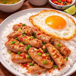 ข้าวผัดพริกเกลือไส้หมู