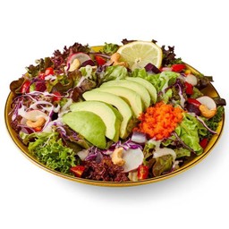 สลัดอะโวคาโด้ โชยุเลมอน