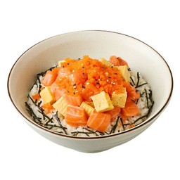 ข้าวหน้าแซลมอน คลาสสิก