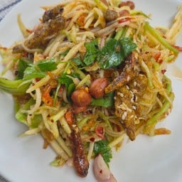 ยำมะม่วงปลากรอบ&ส้มตำ ป้าบัวแก้ว