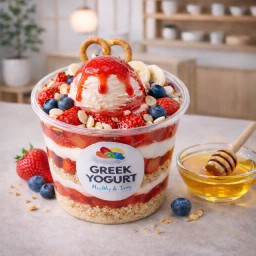Strawberry Crown Greek Yogurt