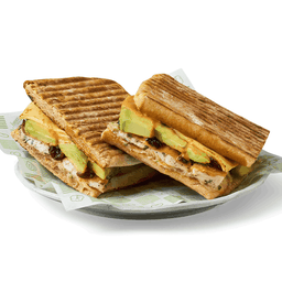 อะโวคาโดและอกไก่ชิโพเล่ พานินี่