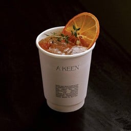 Orange Basil Americano Fizz