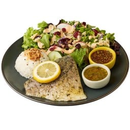 สเต็กปลากะพง อ่าวไทย