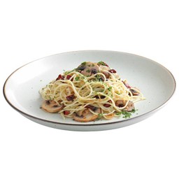 สปาเกตตี ผัดพริกกระเทียม กับน้ำมันมะกอก