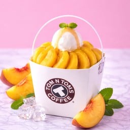 Peach Bingsu (Delivery)