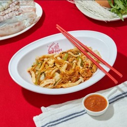 สุกี้เห็ดชิเมจิ(มังสวิรัติ)
