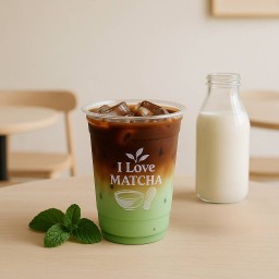 กาแฟนมสดมิ้นพรีเมี่ยม