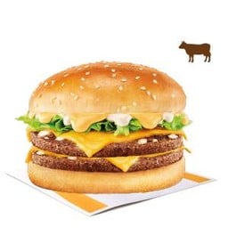 ดับเบิ้ลชีสซี่เบอร์เกอร์เนื้อ