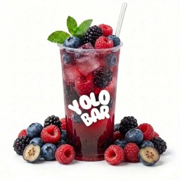 มิกซ์เบอรี่โซดาซ่า 22 oz. (ไม่มีทอปปิ้ง)