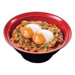 ข้าวหน้าหมูคารูบิดับเบิ้ลไข่ออนเซ็น