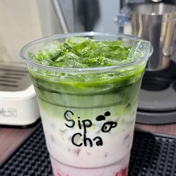 ชาเขียวสตอเบอรี่