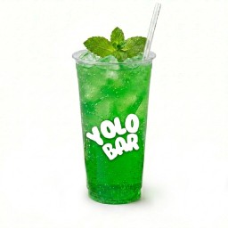 น้ำเขียวโซดา 22 oz