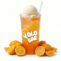 ส้มโซดาโฟลท์ 22 oz.