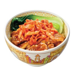 ข้าวหน้าหมูโทโระโทโระกิมจิ